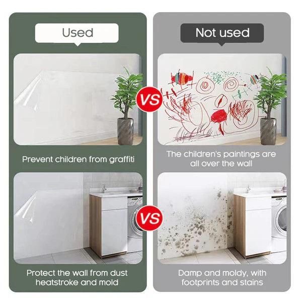 Transparent Electrostatic Wall Protection