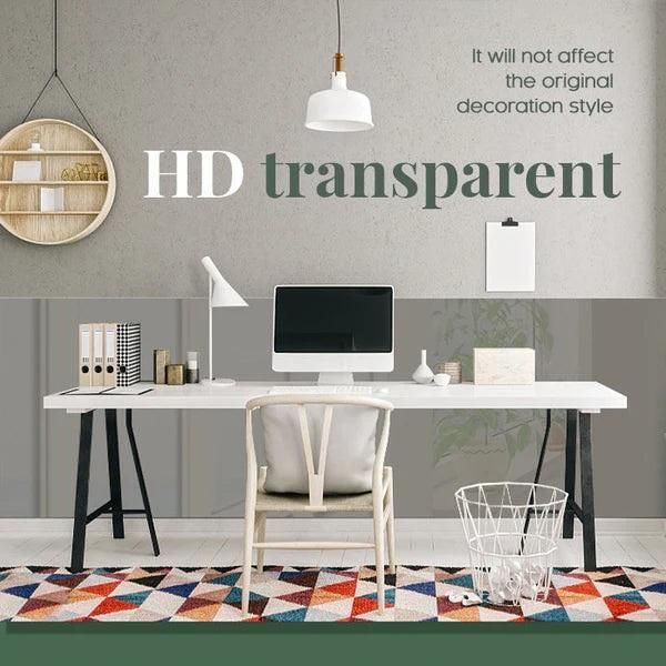 Transparent Electrostatic Wall Protection